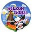 Globos Folieballon Holland Welkom Thuis  - 45cm