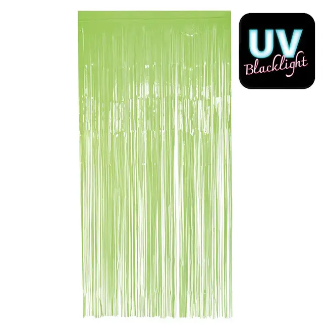 Deurgordijn Neon Groen - 2(H)x1(B)cm