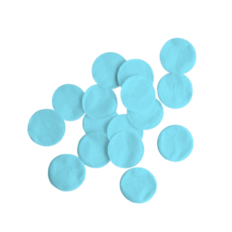 Paperdreams Confetti Papier Pastel Blue 20mm - 14 gram