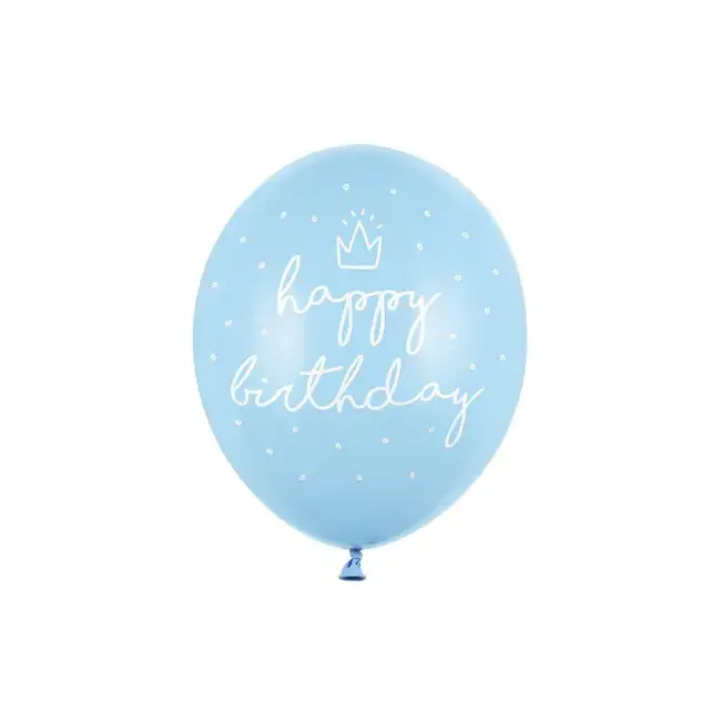 Helium Ballon Happy Birthday Prince (28cm)