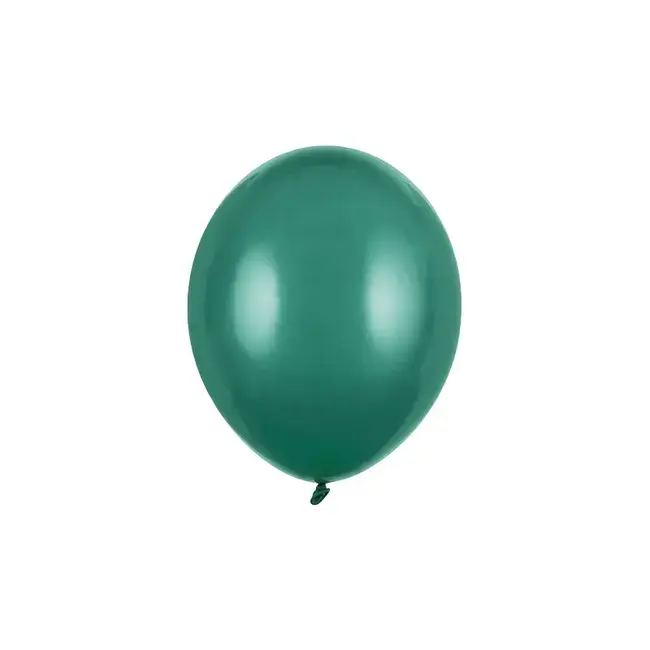 100 Ballonnen Pastel Emerald Green - 27 cm