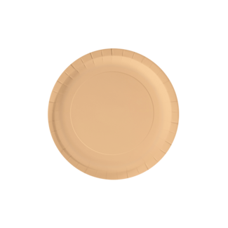 Paperdreams Bordjes Pastel Orange - 23cm - 8 st