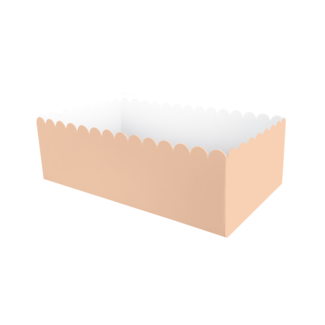 Paperdreams Snack Boxes - Pastel Orange - 7x7x12,5cm - 8st