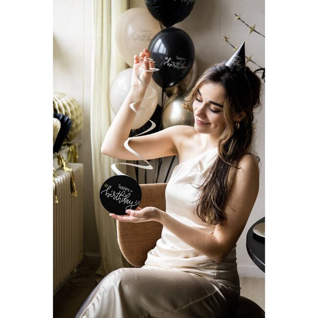 Crème Noir - Hangdecoratie - 6 st