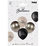 Crème Noir - Latex Ballonnen - 6 st - 33cm