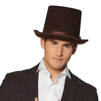 Boland Hoge Hoed Bruin Deluxe