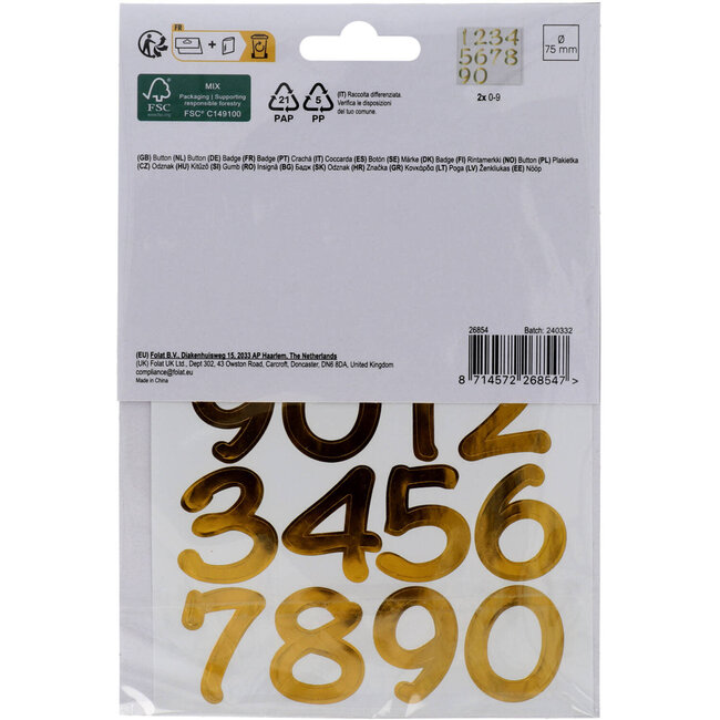 Button - "IT's MY xx BIRTHDAY" - Shining Glam