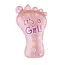 PartyPal Folieballon Foot Baby Girl