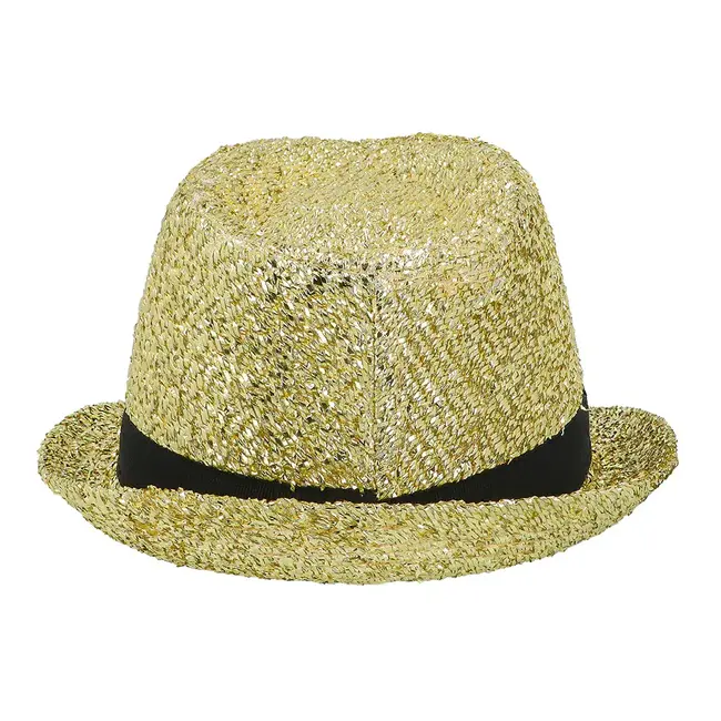 Hoed Sparkling Goud 'Happy New Year'