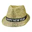 Hoed Sparkling Goud 'Happy New Year'