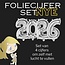 Boland Folie Cijfer Set 2026 - Zilver - 36 cm