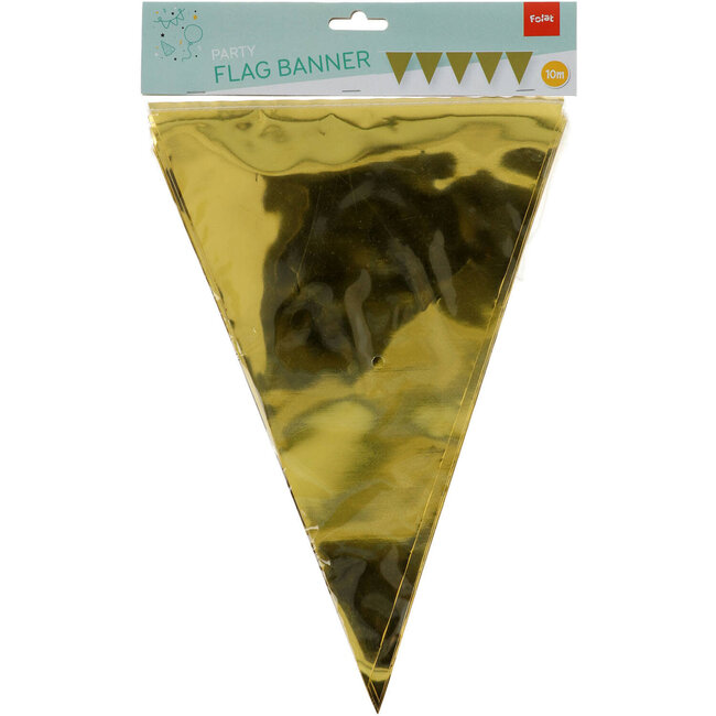 Vlaggenlijn Goud - 10 meter