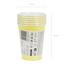 Bekertjes Geel - 250 ml - 6 stuks