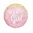 PartyPal Folieballon Glitter Holographic It's a Girl