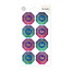 Globos Stickers "Eid Mubarak" - 8st