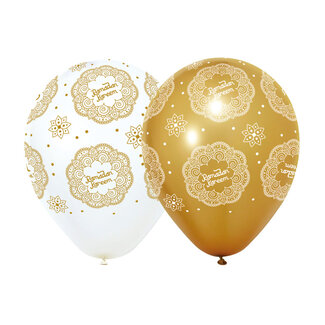 Globos Ballonnen "Ramadan Kareem" - 6st - 30cm