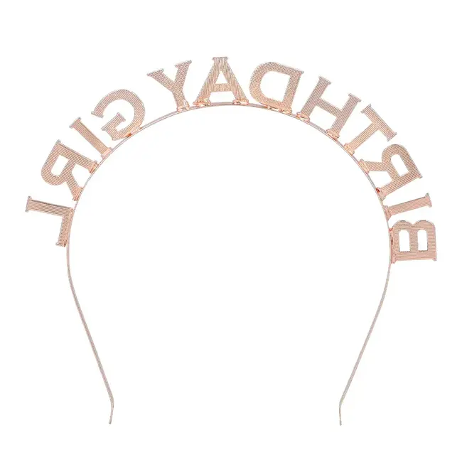 Happy Birthday Rhinestone Headband