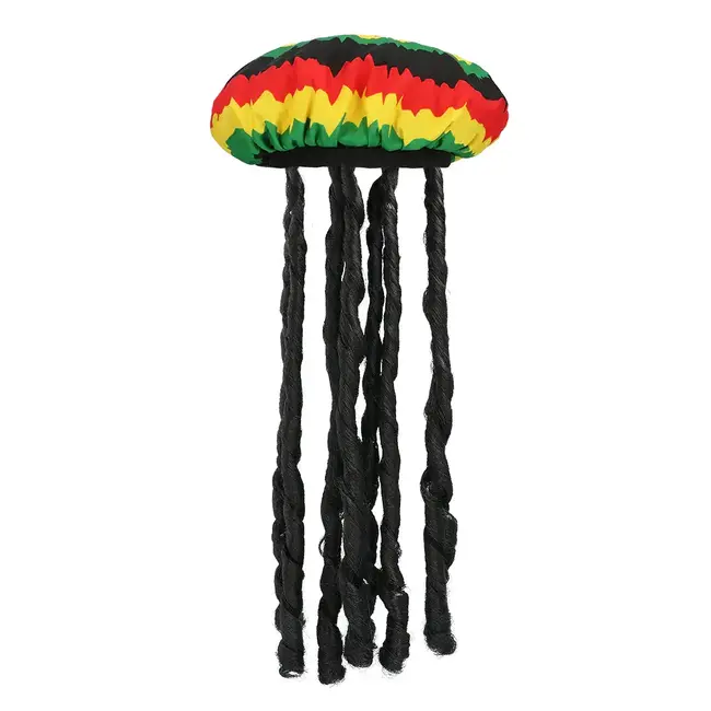 Rasta Hoed met Dreadlocks