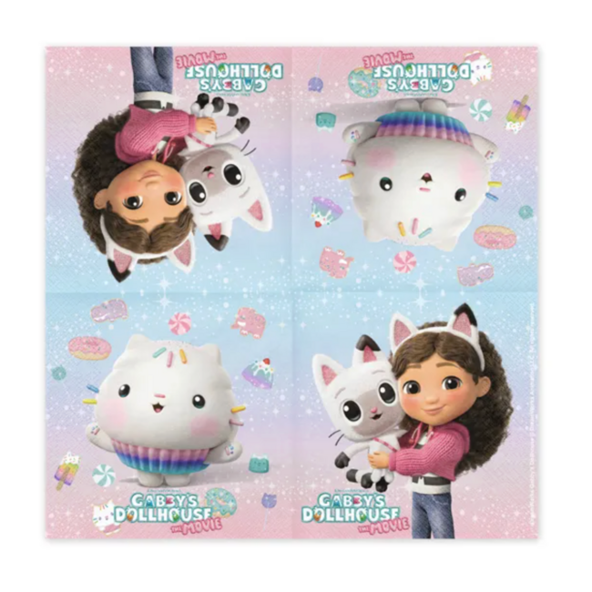 Gabby’s Dollhouse Servetten