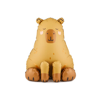 PartyDeco Folieballon Capybara - 63x80 cm