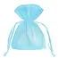 Organza Zakjes - Blauw - 10 st - 10x15cm