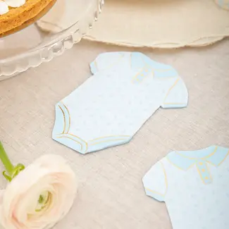 PartyPal Servetten Romper Baby Boy - 12x16,5cm - 10st