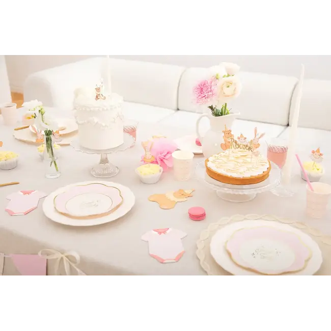 Bordjes Baby Girl - 20cm - 6st