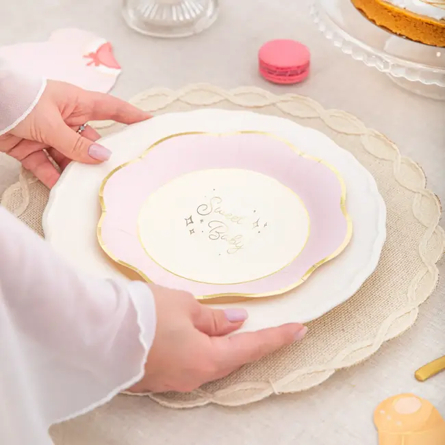 Bordjes Baby Girl - 20cm - 6st