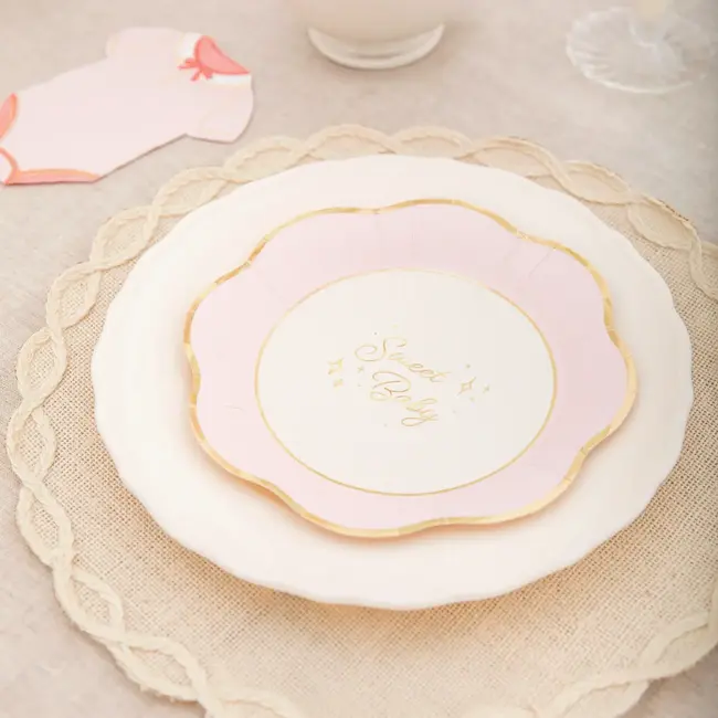 Bordjes Baby Girl - 20cm - 6st