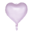 Globos Folieballon Hart Pastel Paars - 45cm