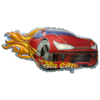 Globos Folieballon Hot Cars - 43 x 78 cm