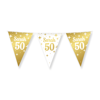 Paperdreams Vlaggenlijn Fancy Party - Sarah 50 - 10 mtr