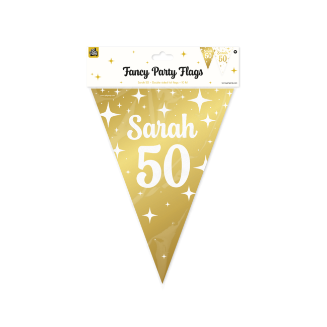 Vlaggenlijn Fancy Party - Sarah 50 - 10 mtr