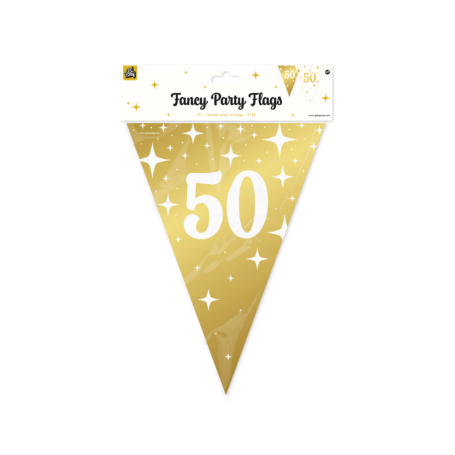 Vlaggenlijn Fancy Party - 50 - 10 mtr