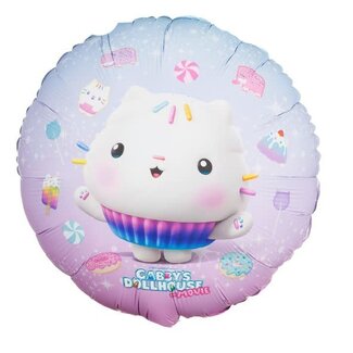 PartyDeco Folieballon Gabby's Dollhouse Pastille - 45cm