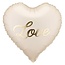 PartyDeco Folieballon Heart Love - 45cm