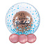 Deco Bubble Confetti Dots Blue