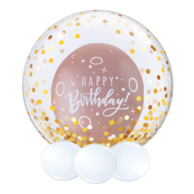 Deco Bubble Dots Gold