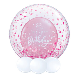 Takara kosan Deco Bubble Confetti Dots Pink