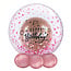 Deco Bubble Confetti Dots Pink