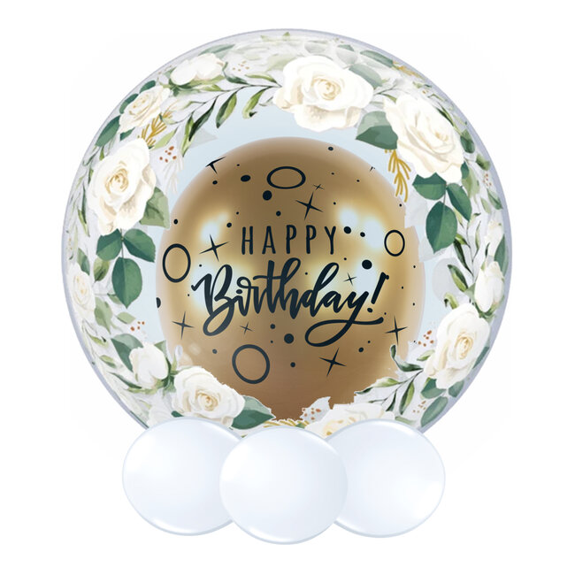 Deco Bubble Natural Floral