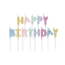 Kaarsjes Happy Birthday - Pastel
