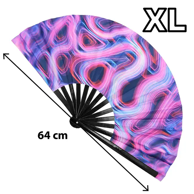 Waaier Rave Trip XL (64 cm)
