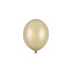 100 Ballonnen Metallic Cold Gold - 12 cm