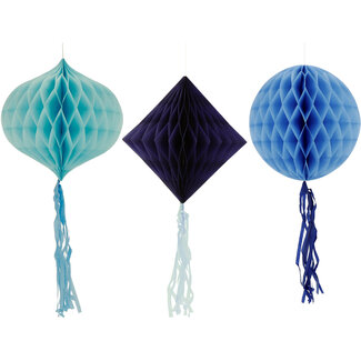 Folat Honeycomb Set - Bold Blue - 3st
