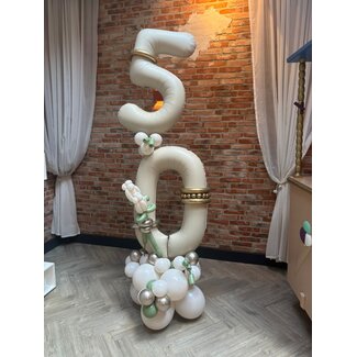 Sempertex Cijfer Decoratie - Blooming Numbers