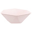 Vert Decor Bowl Zeshoekig - Roze - 6 st - 16 cm