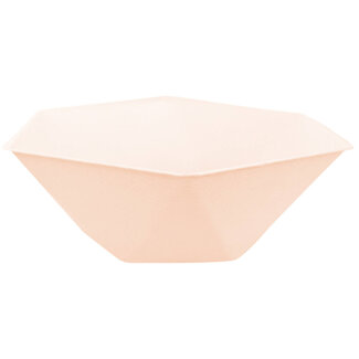 Vert Decor Bowl Zeshoekig - Abrikoos - 6 st - 16 cm