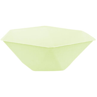 Vert Decor Bowl Zeshoekig - Groen - 6 st - 16 cm