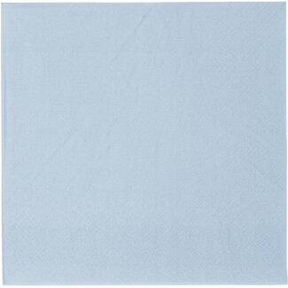 Vert Decor Servetten - Blauw - 20 st - 33x33cm